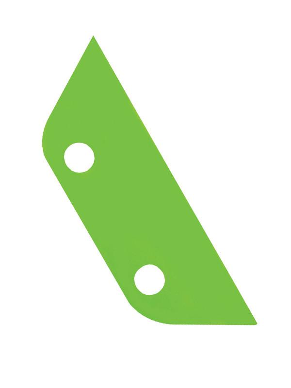 GT032G - Tail Fin Green (Soft) - Flexfilm