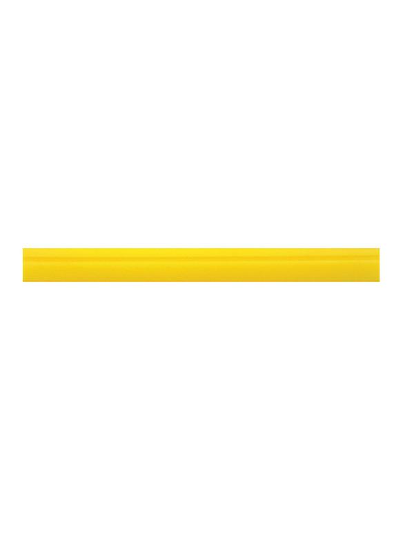 GT147S - 18 1/2" Soft Dk. Yellow Turbo Squeegee Blade - Flexfilm