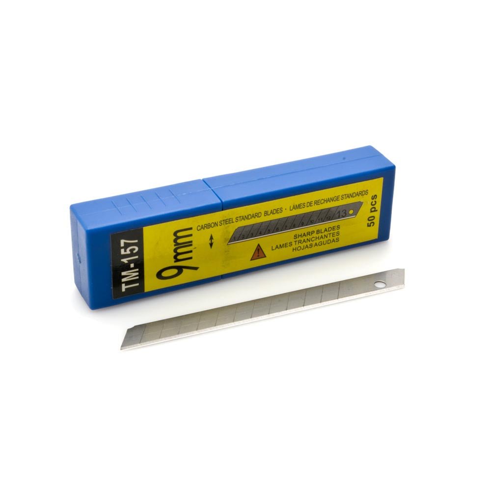 IT287 - 9mm Carbon Steel Blades (50 Pack) - Flexfilm