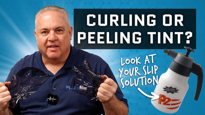 Curling or Peeling Window Tint? Try These Two Things!