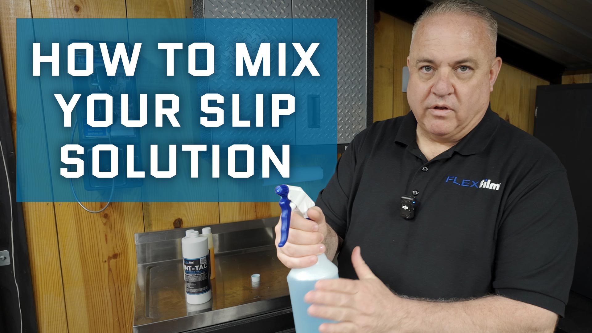 How to Mix Slip Solution for Perfect Flexfilm Installs - Flexfilm