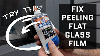 Prevent Architectural Film Peeling with This Simple Elmer's Glue Hack!