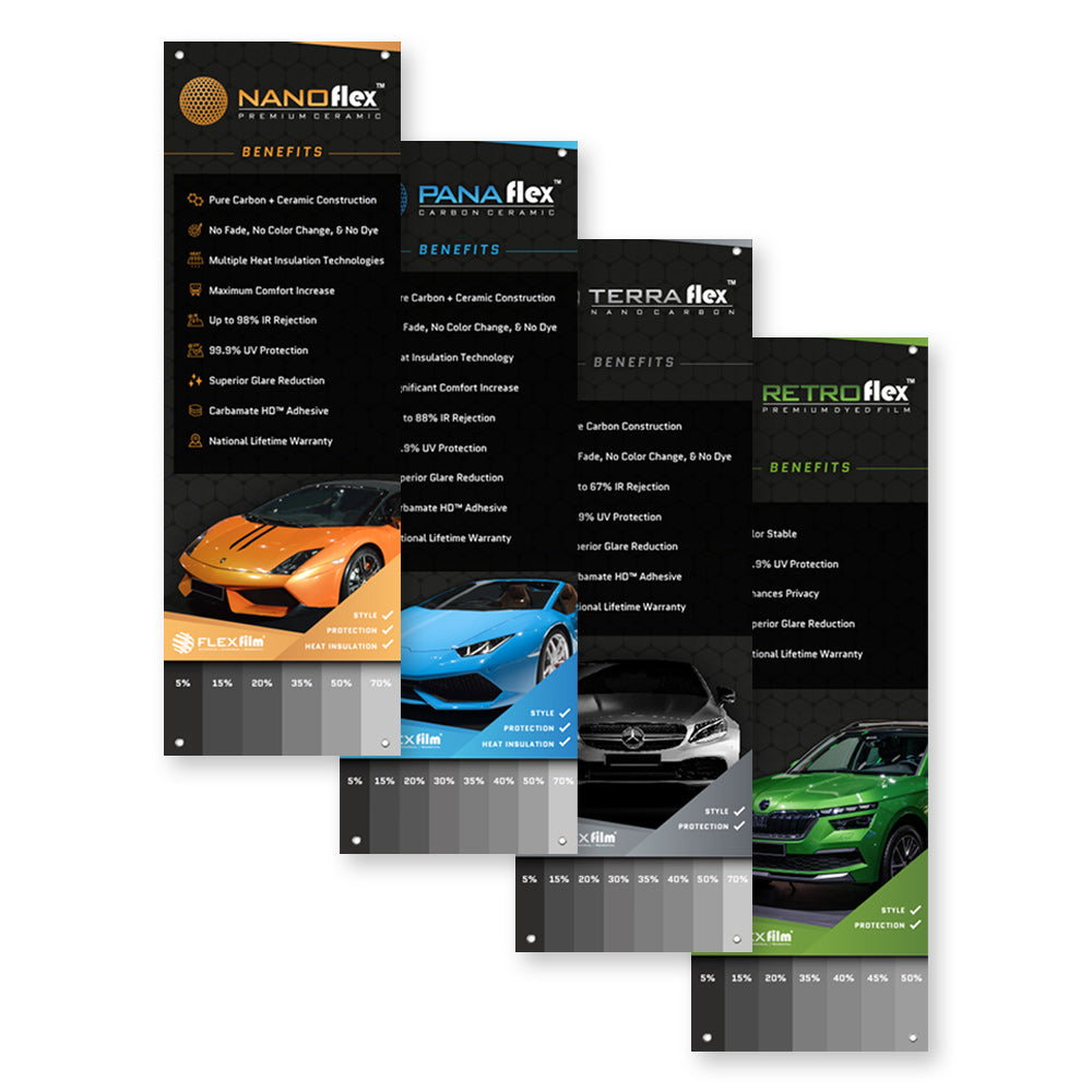 Automotive Product Banner – Flexfilm