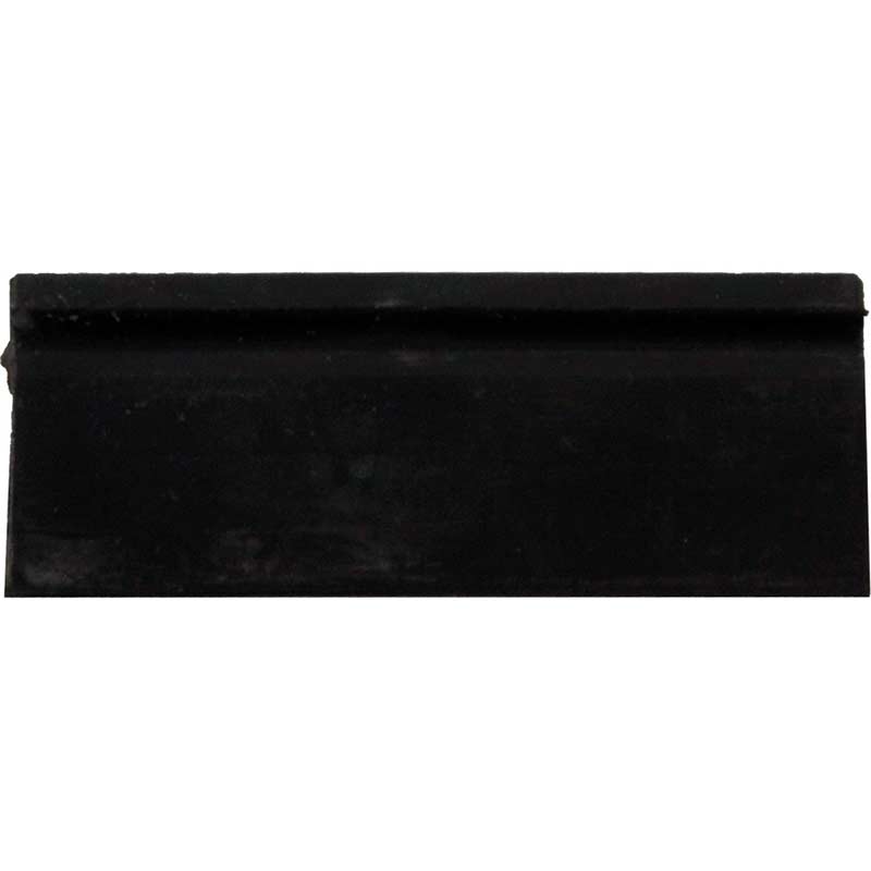 GT119B - 4" Black Smoothie Tube Squeegee (No Handle) - Flexfilm