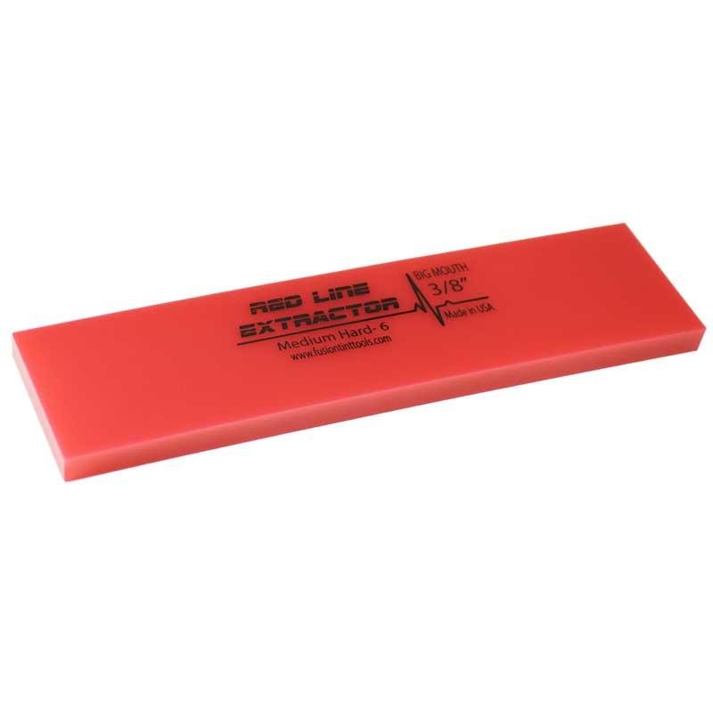 GT2118 - 8" Big Mouth 3/8" Thick No Bevel Squeegee Blade - Flexfilm