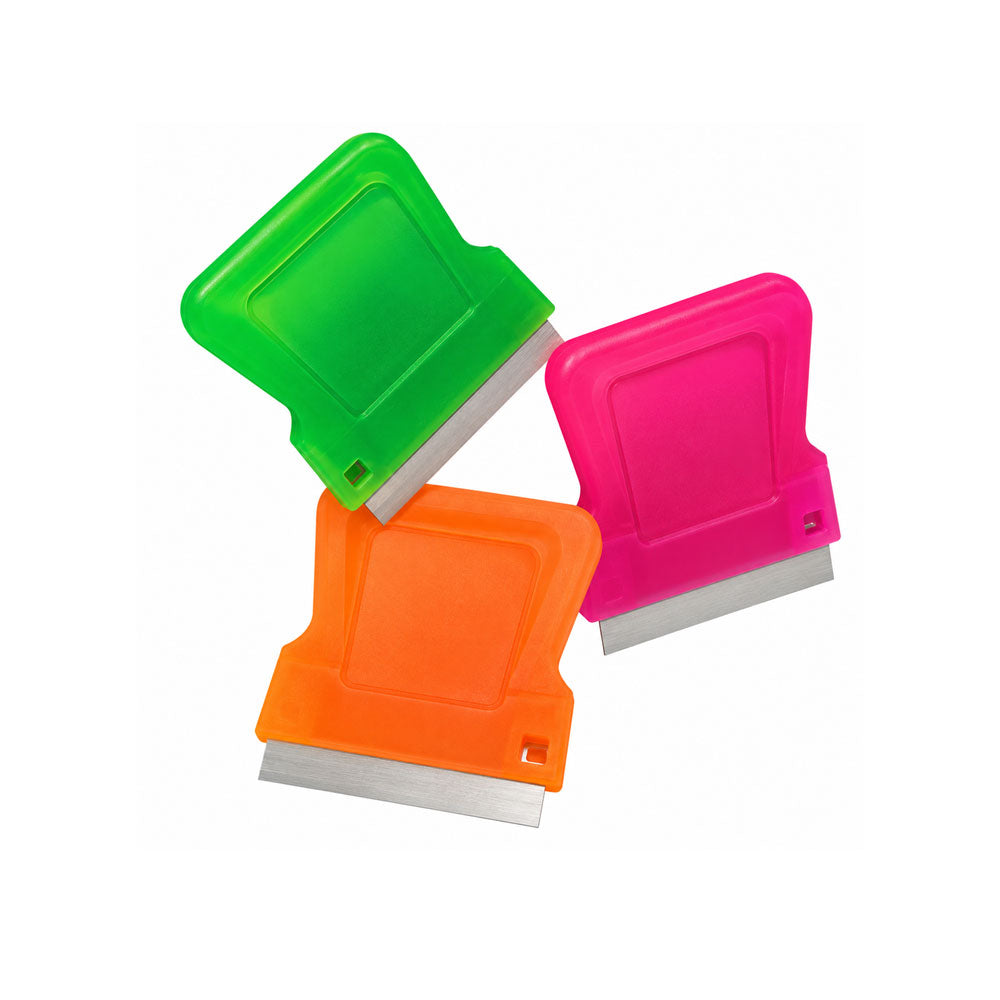 GT212 - 1" Neon Mini Scraper - Scrapers & Blades | Flexfilm 1
