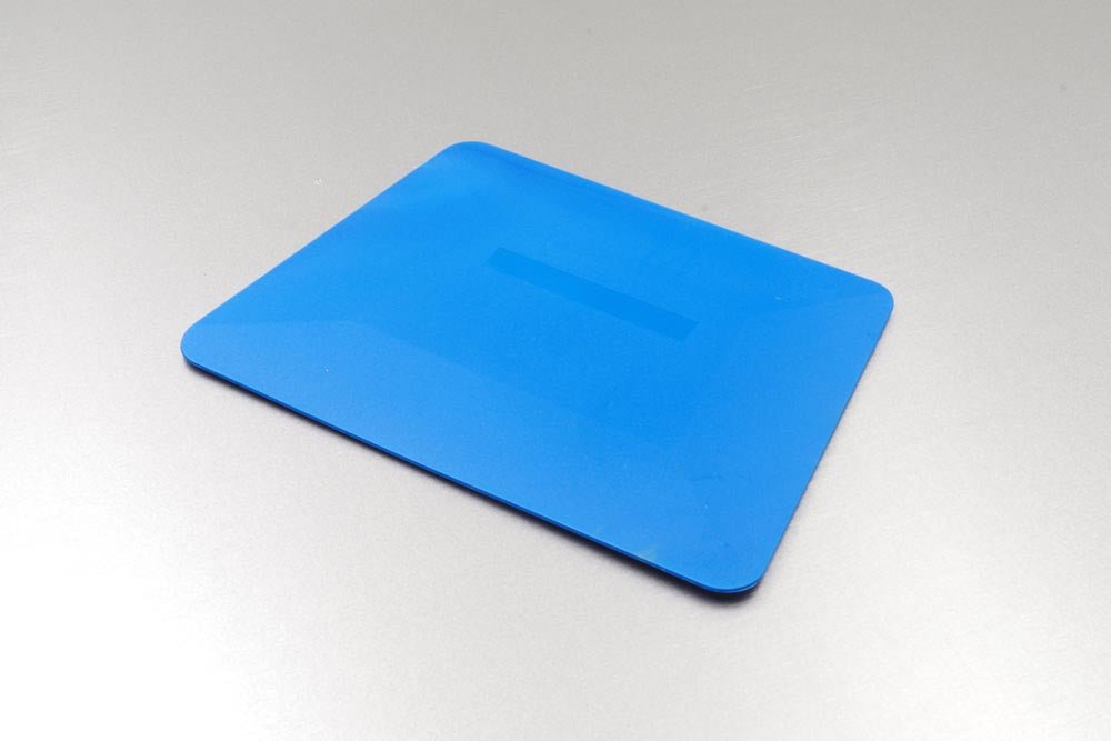 IT104 - Blue Hard Card Squeegee - Flexfilm